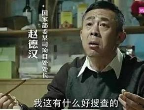 人民名义赵处长表情包,人民名义中的经典瞬间