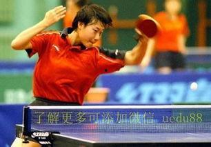 乒乓国手李楠照片,乒乓球国手的荣耀瞬间